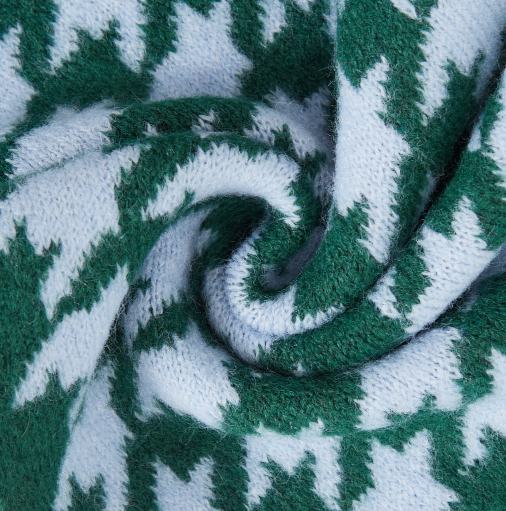 ROFFE HOUNDSTOOTH SCARF