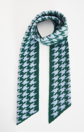 ROFFE HOUNDSTOOTH SCARF