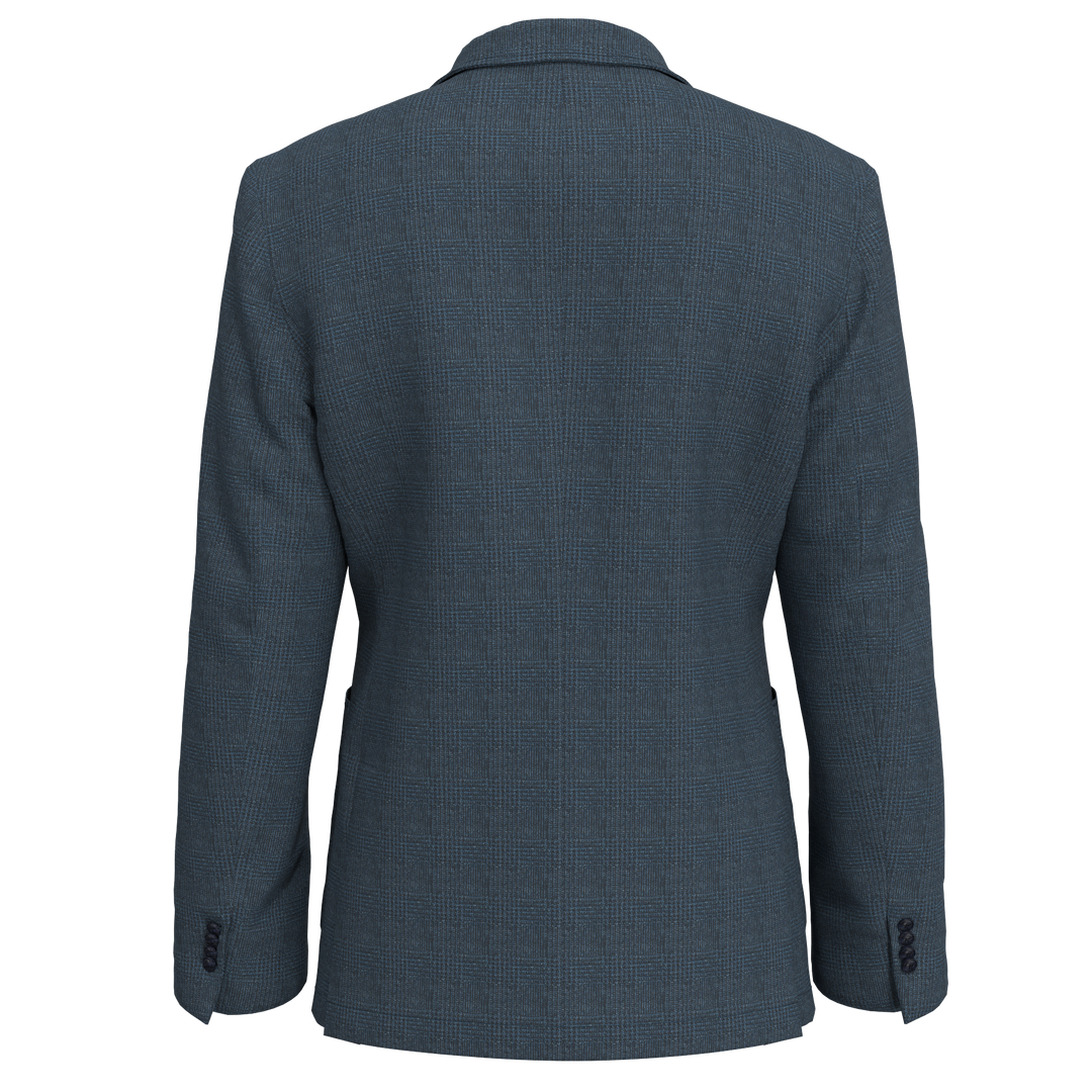 Hechter Paris Blue Plaid Sportcoat