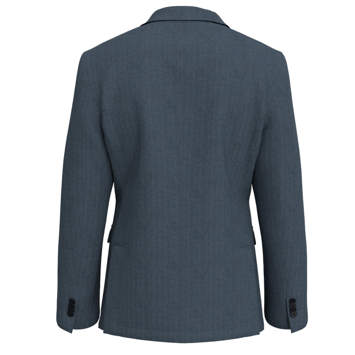 Hechter Paris Blue Wool Blend Sport Coat