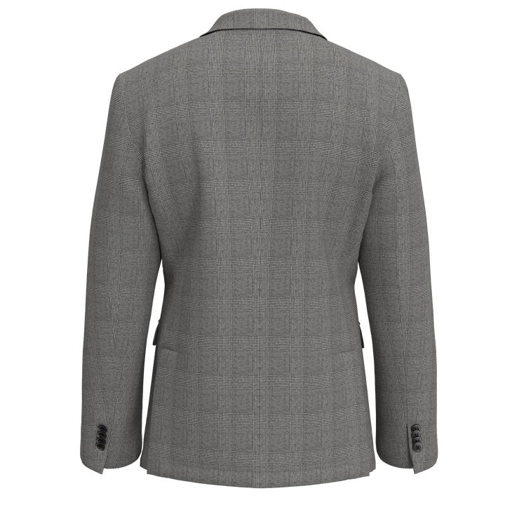 Hechter Paris Glen Plaid 100% Wool Sport Coat