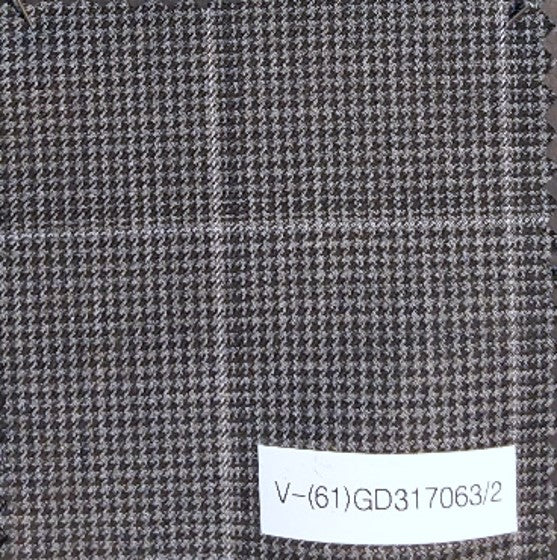 Hechter Paris Charcoal Houndstooth Windowpane Wool Blend Sport Coat