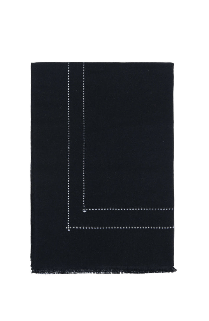 Ted Baker London Black Pattern Scarf