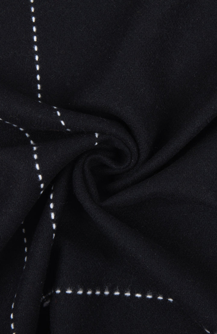 Ted Baker London Black Pattern Scarf