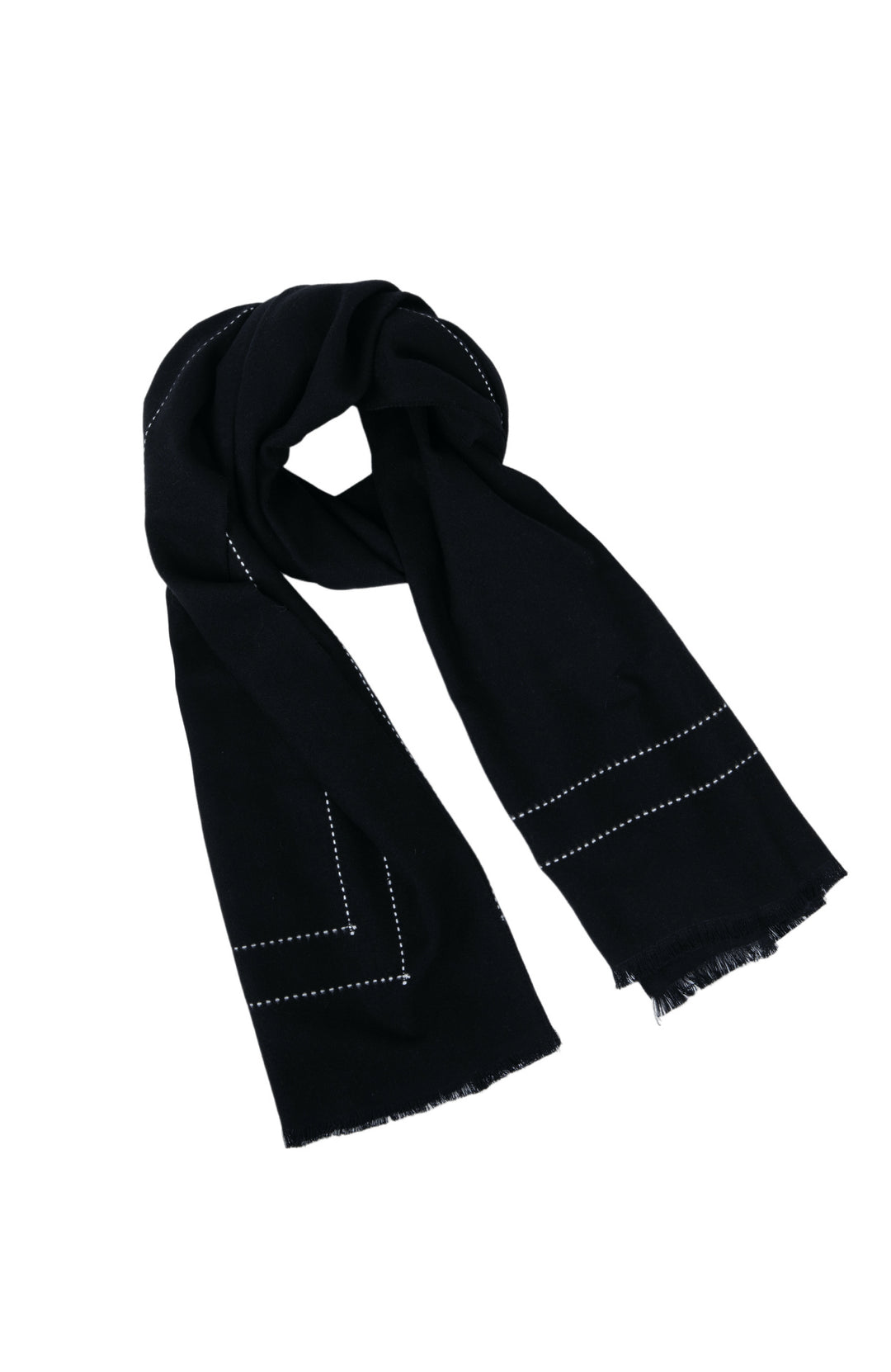 Ted Baker London Black Pattern Scarf