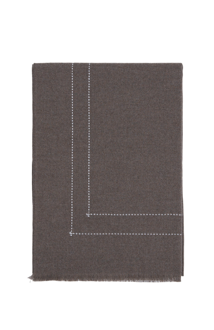 Ted Baker London Brown Pattern Scarf