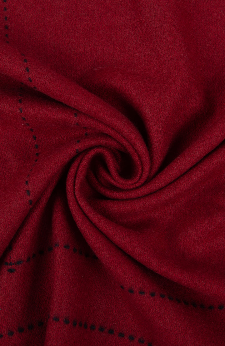 Ted Baker London Red Pattern Scarf