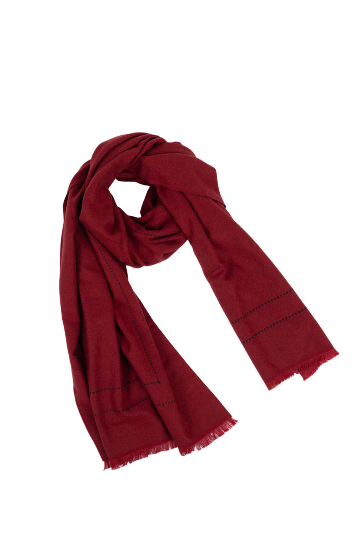 Ted Baker London Red Pattern Scarf