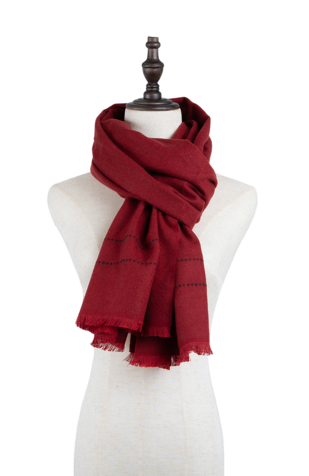 Ted Baker London Red Pattern Scarf