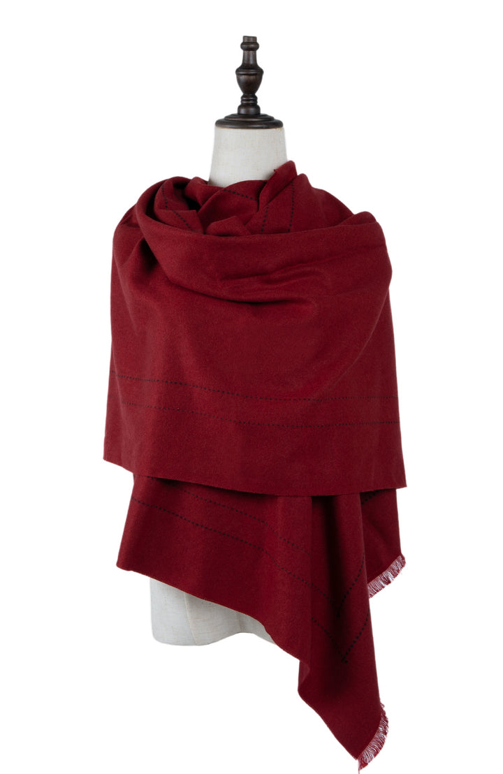 Ted Baker London Red Pattern Scarf