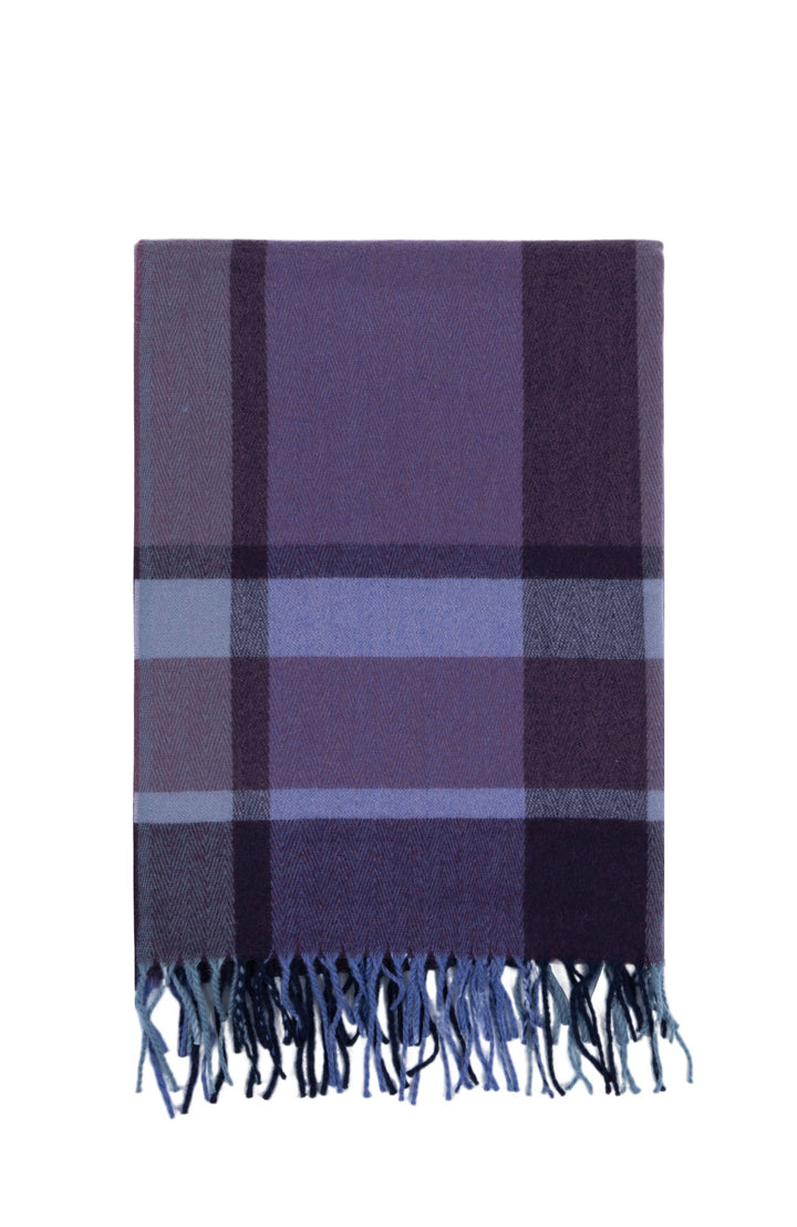Ted Baker London Purple Plaid Scarf