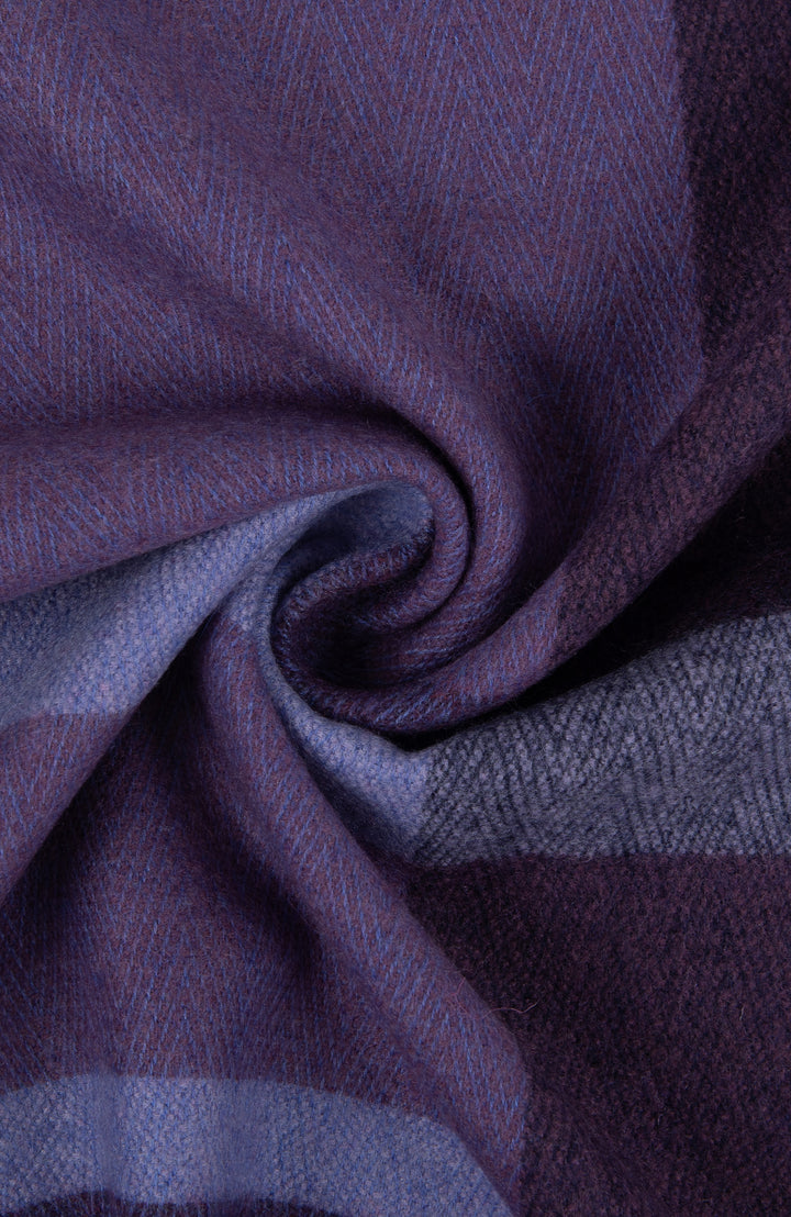 Ted Baker London Purple Plaid Scarf