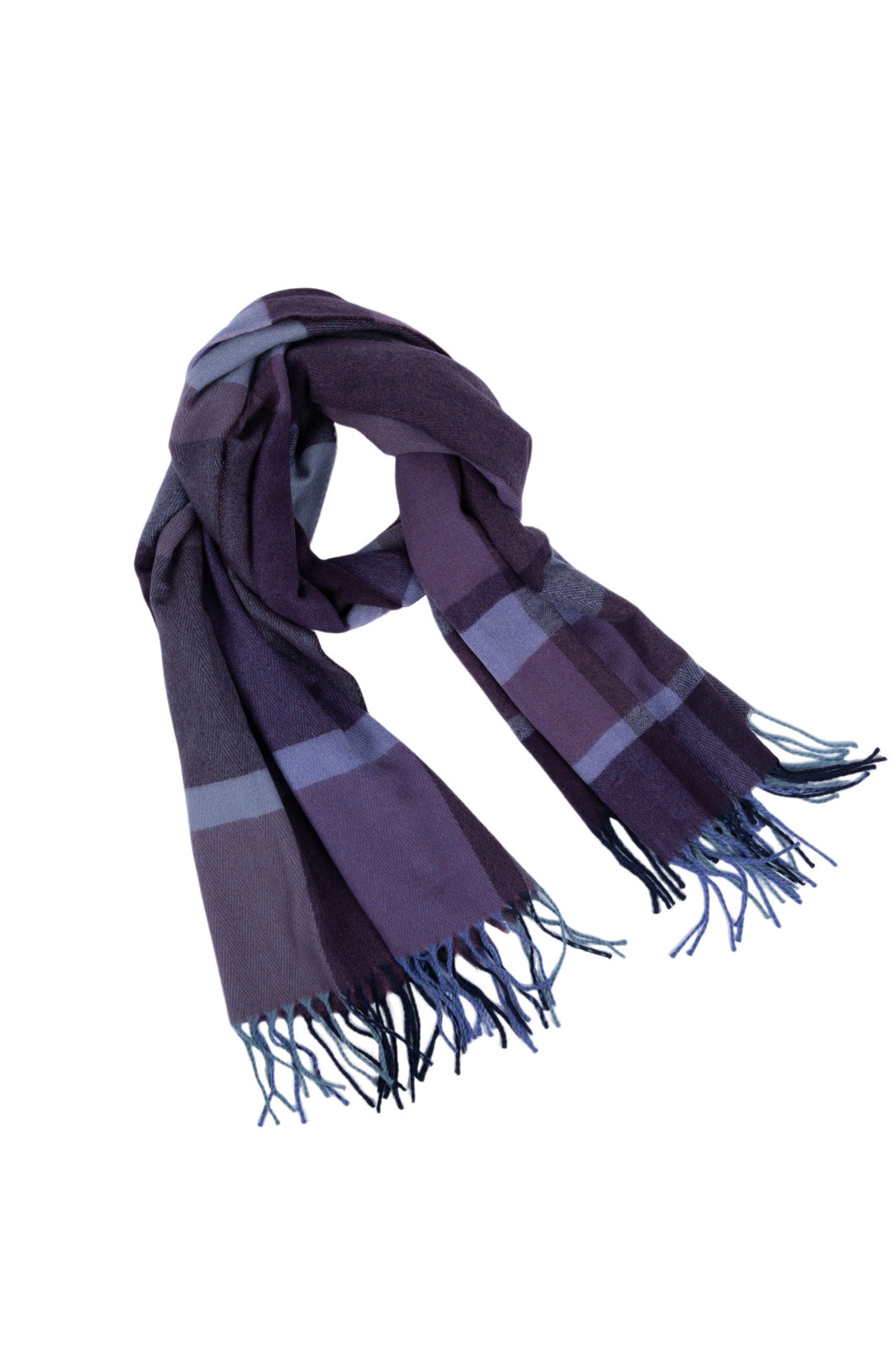 Ted Baker London Purple Plaid Scarf