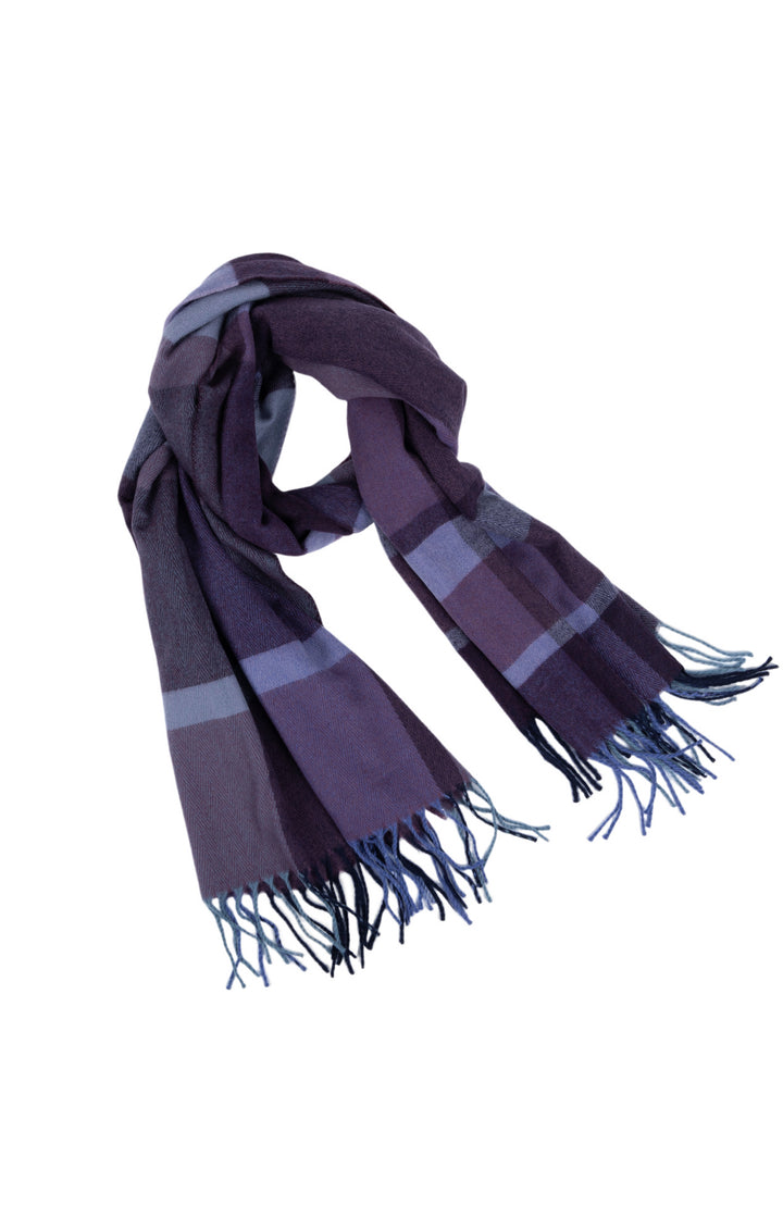 Ted Baker London Purple Plaid Scarf