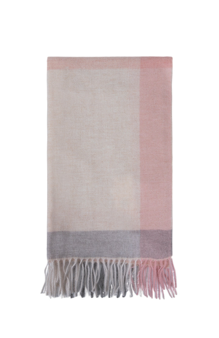 Ted Baker London Pink Plaid Scarf