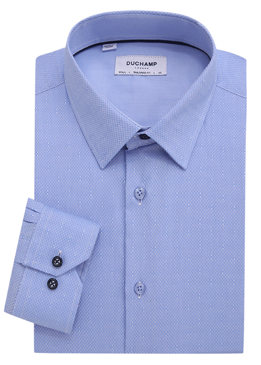 duchamp men's slim fit dress shirt Duchamp Mens Slim Fit Dress Shirt 16.5/L Purple Check Long Sleeve a0430