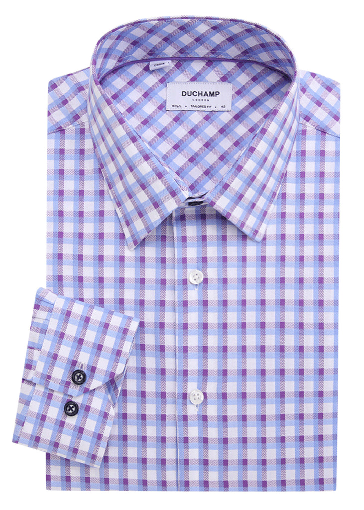 macy's cobalt blue dress Drake Frat Gingham Check Button-Down Shirt – Drake Waterfowl