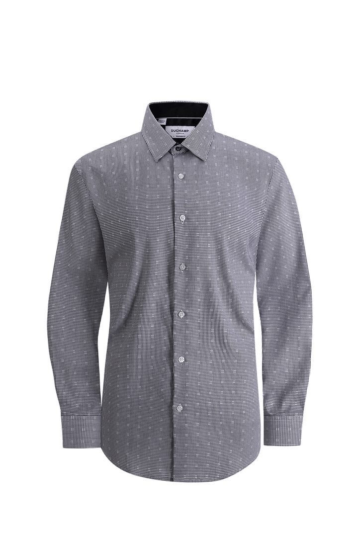 Duchamp London Fancy Check Dress Shirt