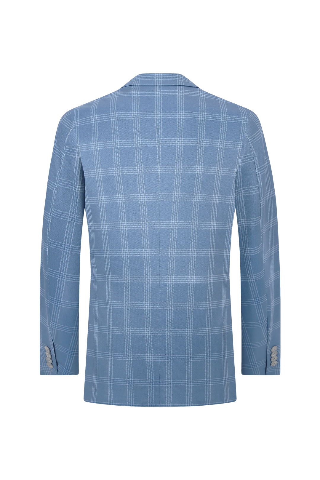 Hechter Paris Blue Triple Windowpane Sport Coat