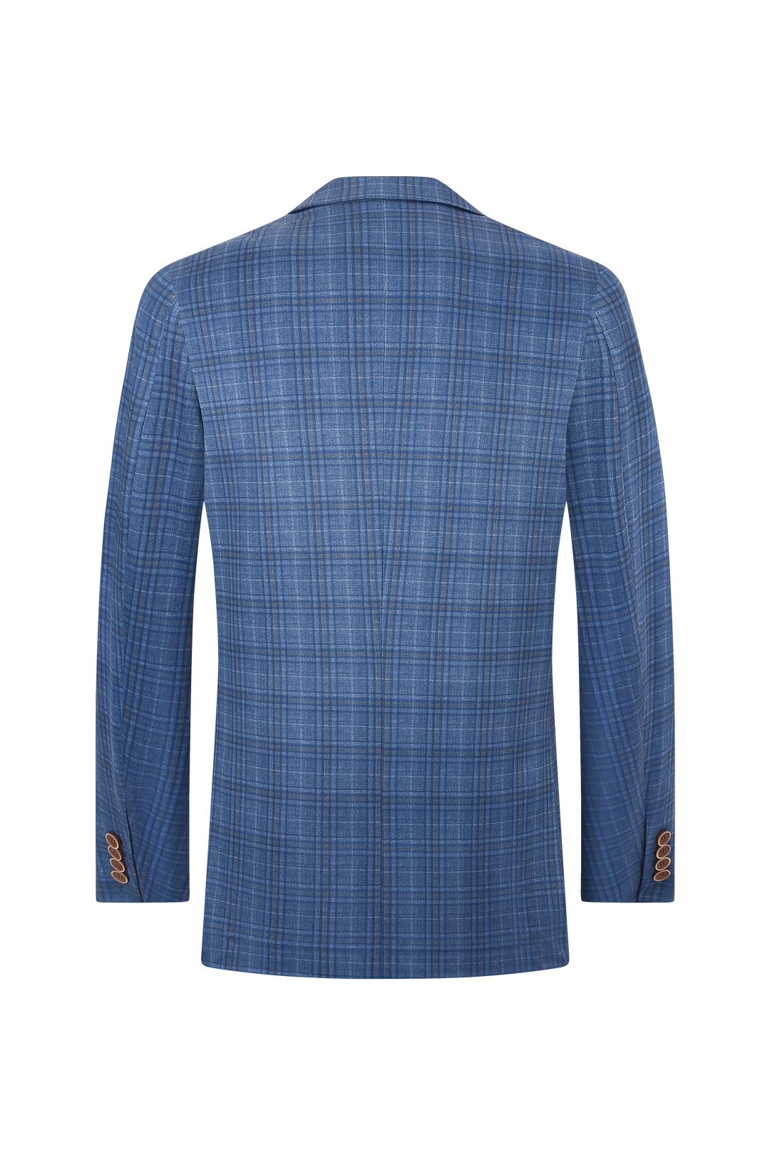 Hechter Paris Blue Multi Plaid Sport Coat