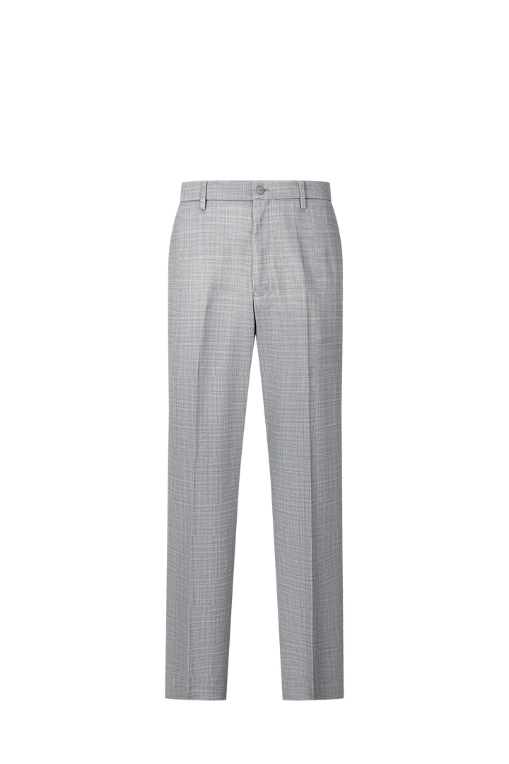 Hechter Paris Grey Textured Solid Suit