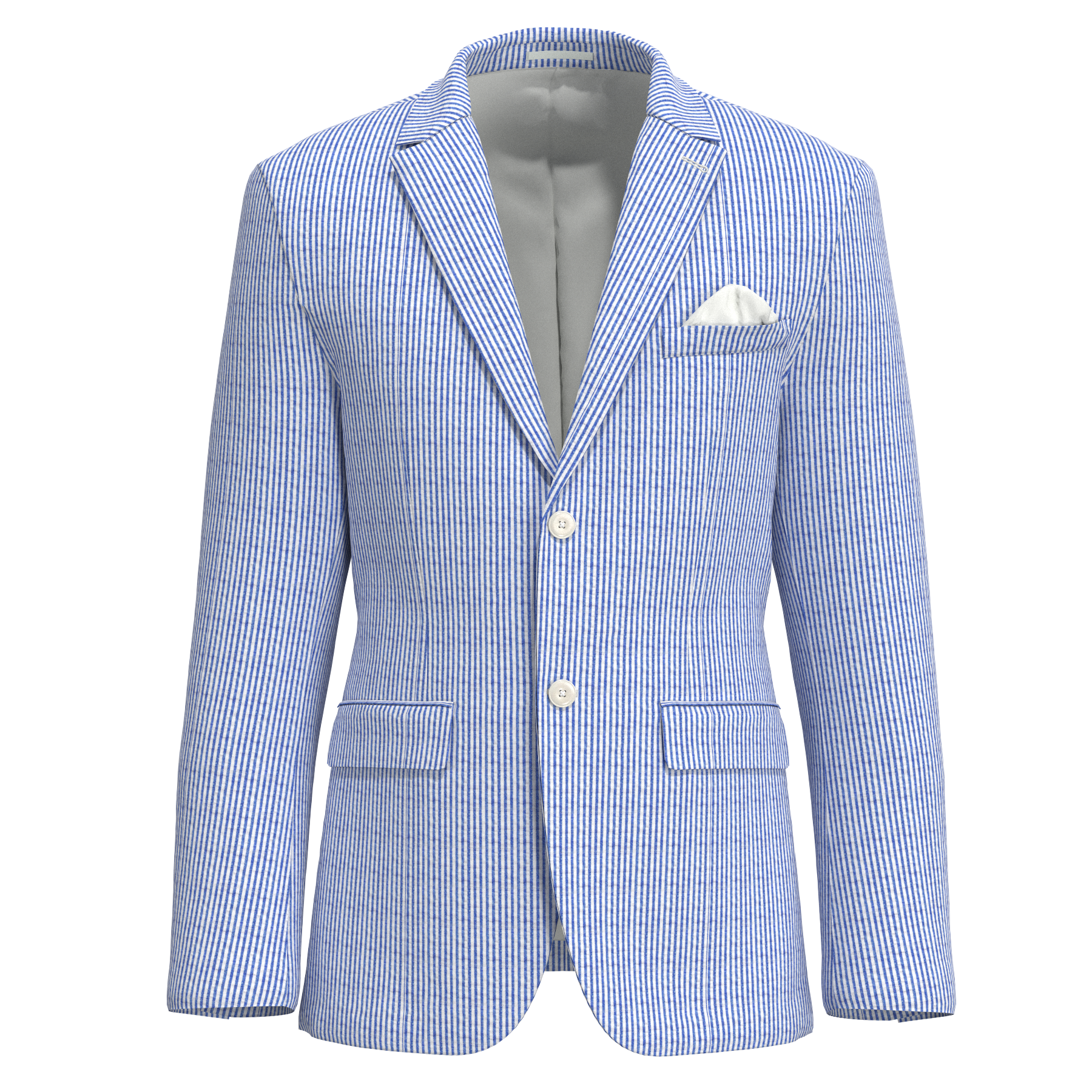 Eagle Blue Seersucker Jacket – SHOP ROFFE