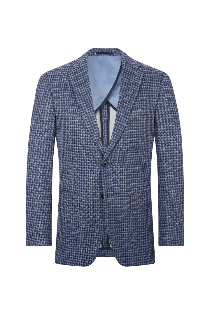Hechter Paris Navy Herringbone Sport Coat