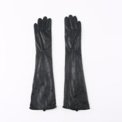 Ted Baker London Women's Long Black Leather Glove