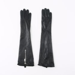 Ted Baker London Women's Long Black Leather Glove
