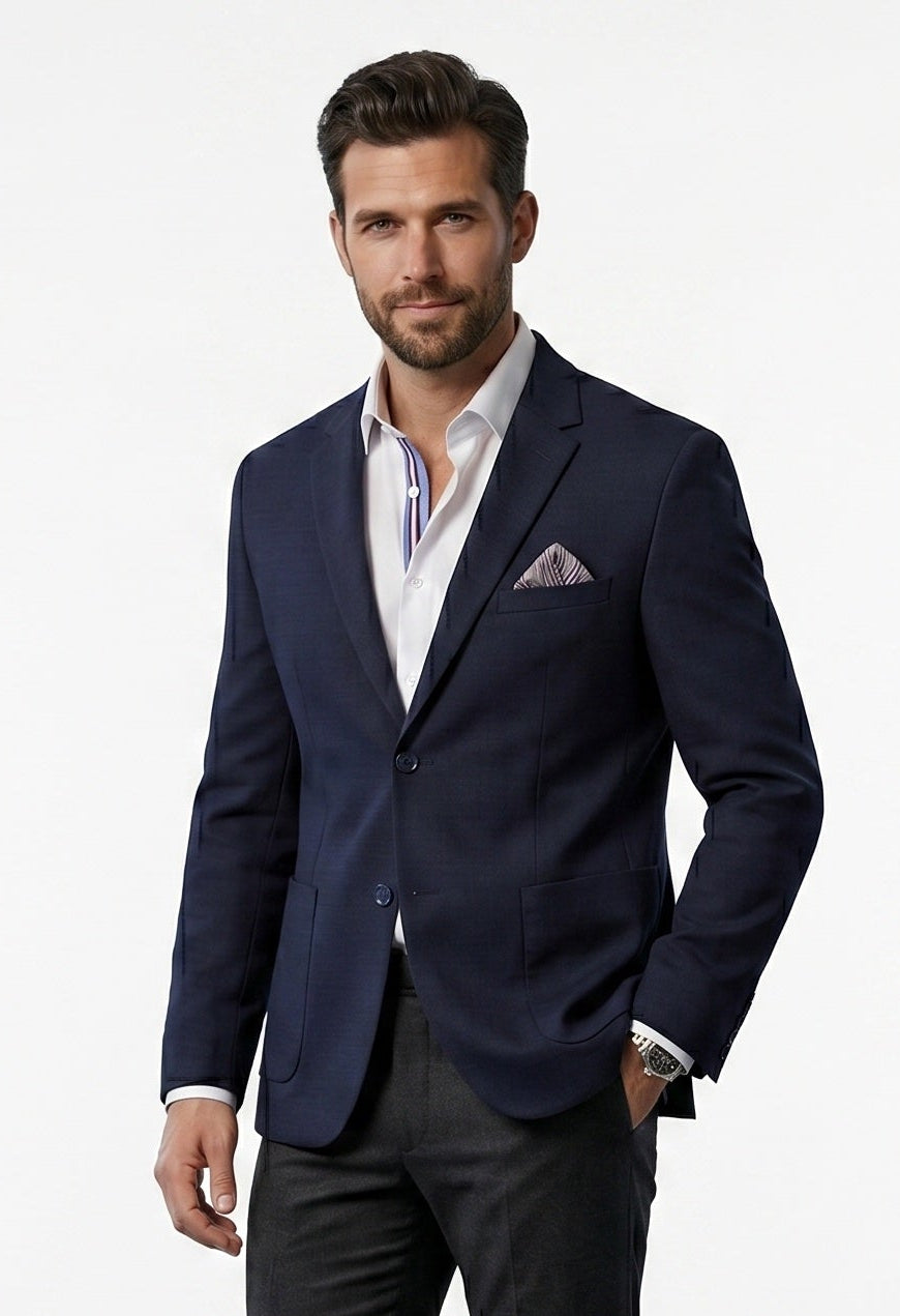 Hechter Paris Navy Blazer
