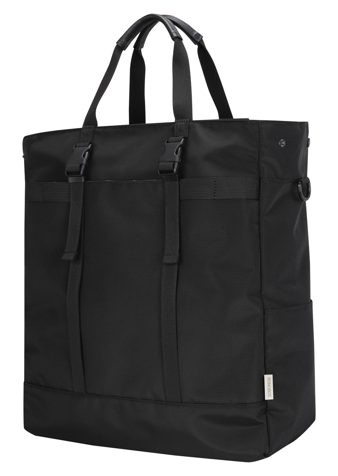 Bonobos Cream Label Ripstop Nylon Black Backpack & Tote