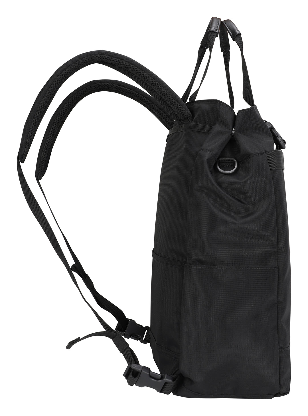 Bonobos Cream Label Ripstop Nylon Black Backpack & Tote