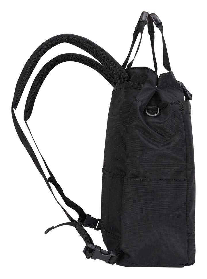 Bonobos Cream Label Ripstop Nylon Black Backpack & Tote