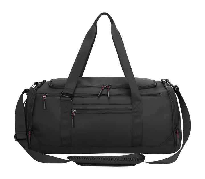 Bonobos Cream Label Rubberized Black Duffel Bag