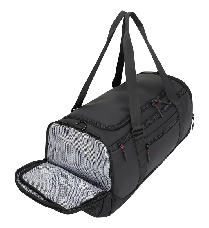 Bonobos Cream Label Rubberized Black Duffel Bag