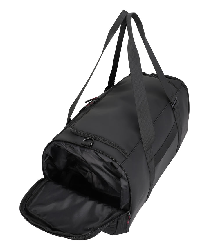 Bonobos Cream Label Rubberized Black Duffel Bag