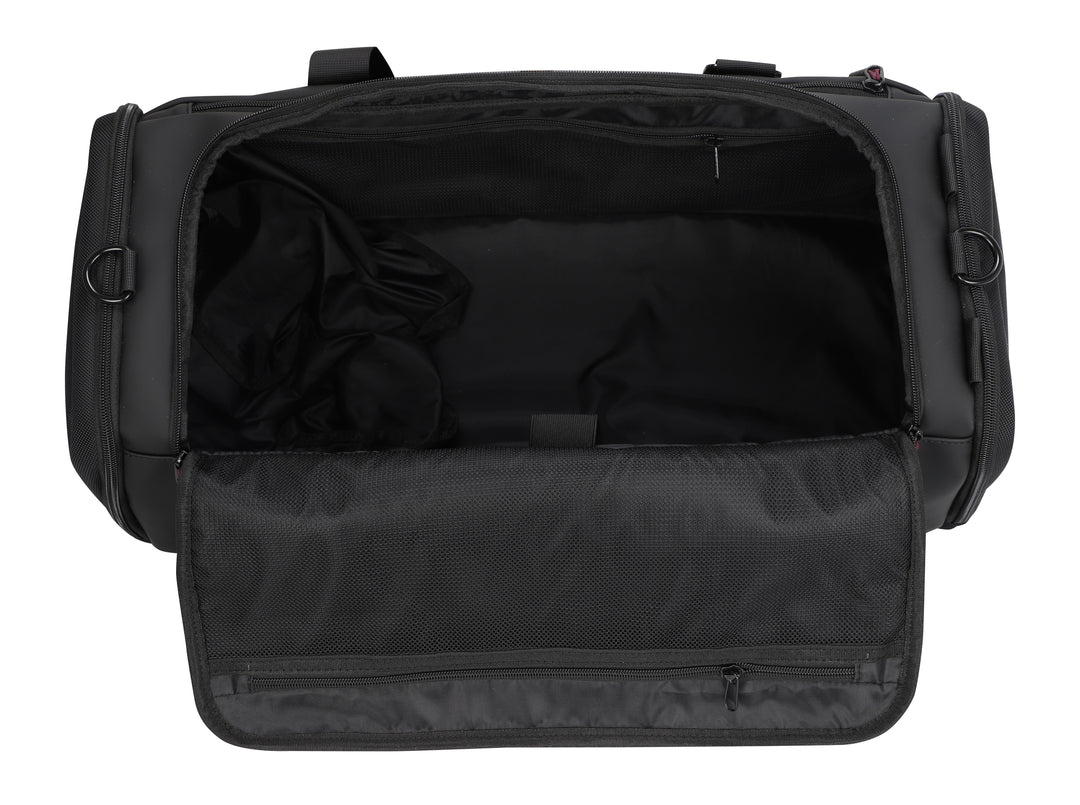 Bonobos Cream Label Rubberized Black Duffel Bag