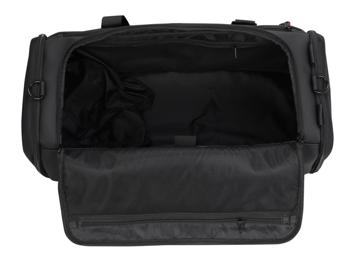 Bonobos Cream Label Rubberized Black Duffel Bag