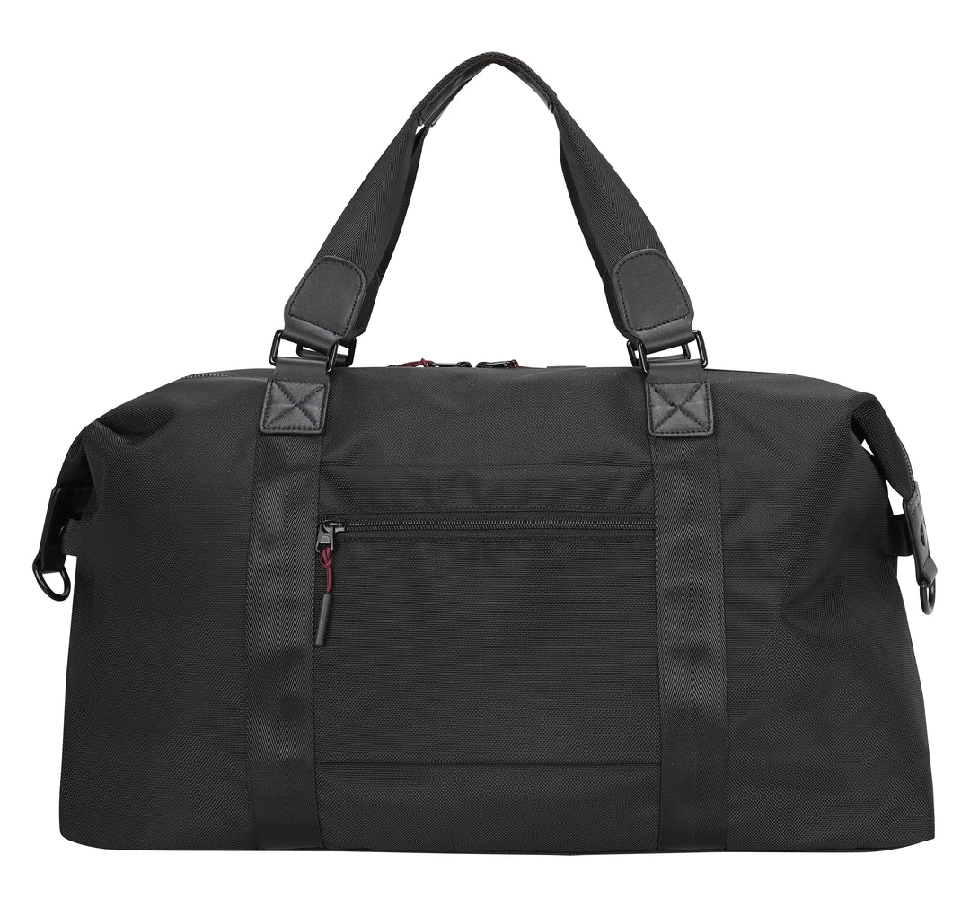 Bonobos Cream Label Ballistic Nylon Black Duffel Bag