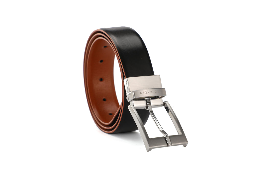 Ted Baker London Brown Reversible Leather Belt