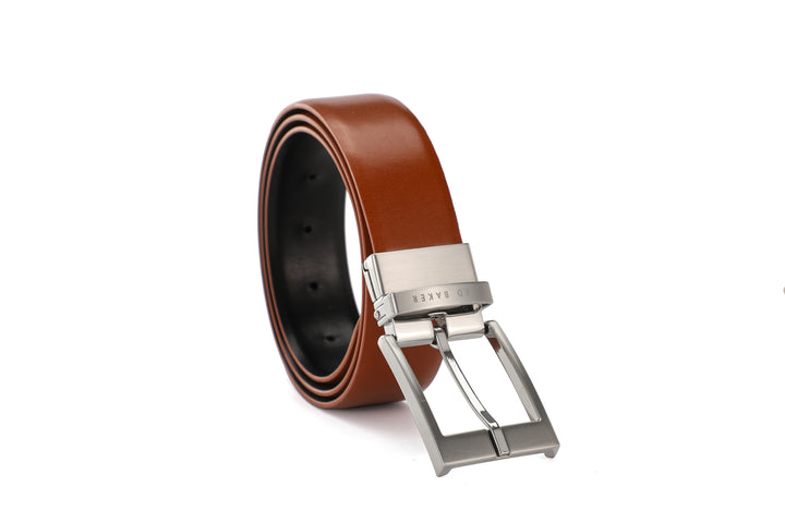 Ted Baker London Brown Reversible Leather Belt