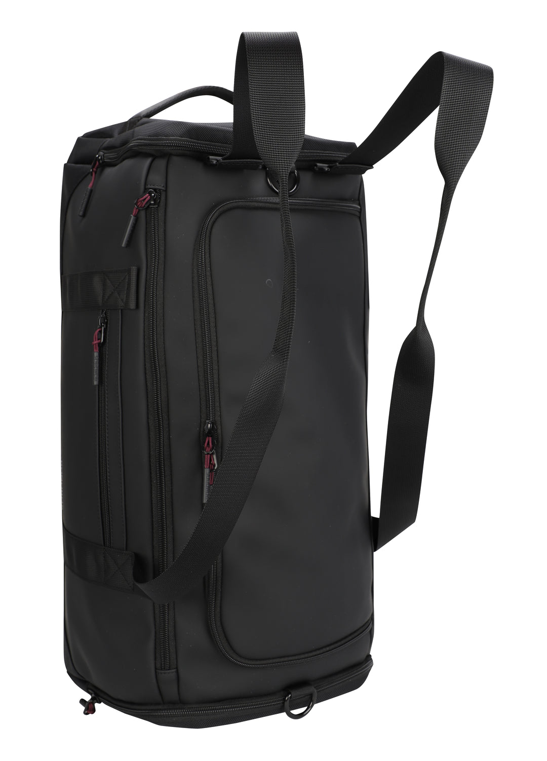 Bonobos Cream Label Rubberized Black Duffel Bag