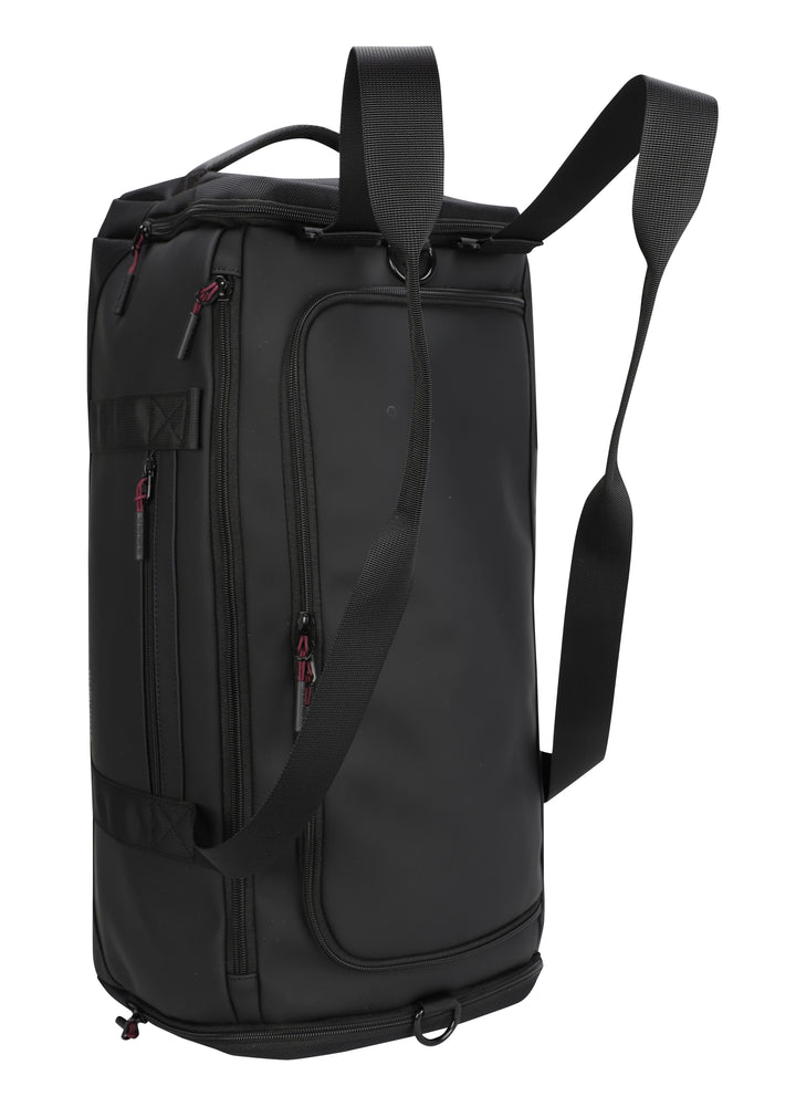 Bonobos Cream Label Rubberized Black Duffel Bag