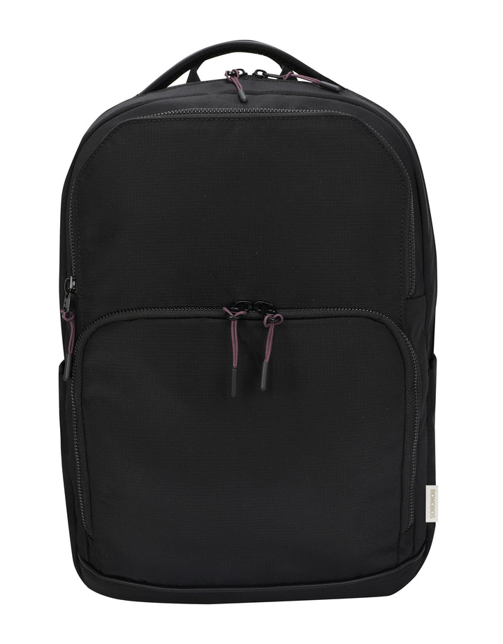 Bonobos Cream Label Ripstop Nylon Black Backpack
