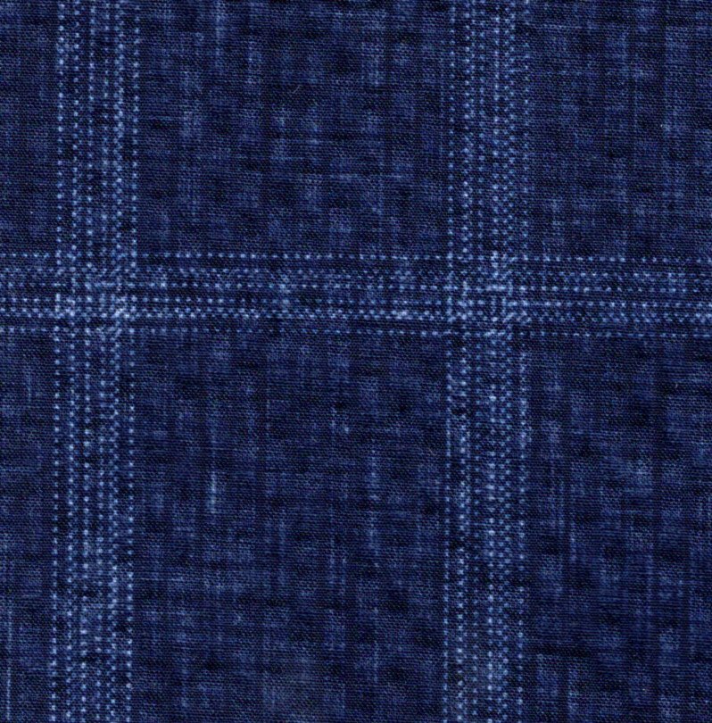 Lucky Brand Navy Plaid Knit Sport Coat