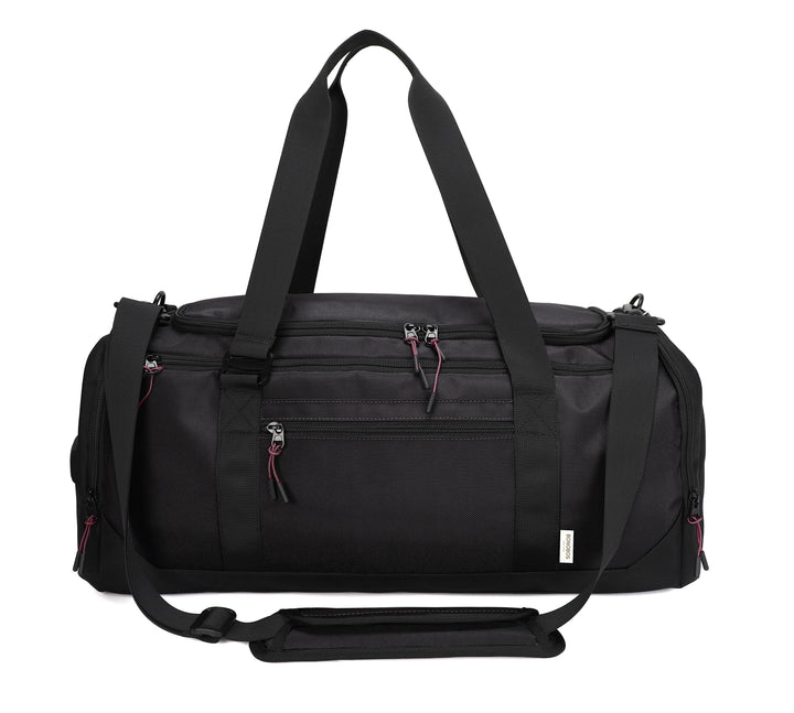 Bonobos Black Ballistic Nylon Large Duffle Bag