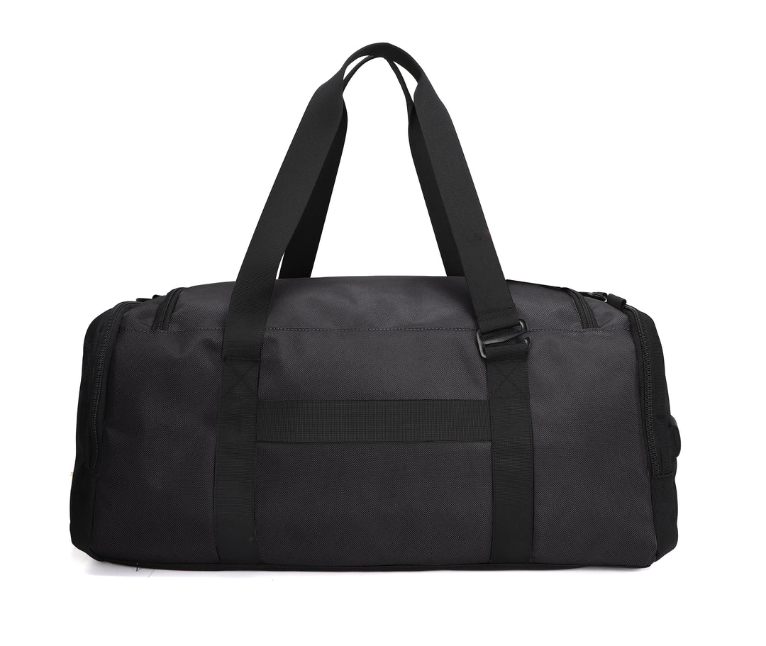 Bonobos Black Ballistic Nylon Large Duffle Bag