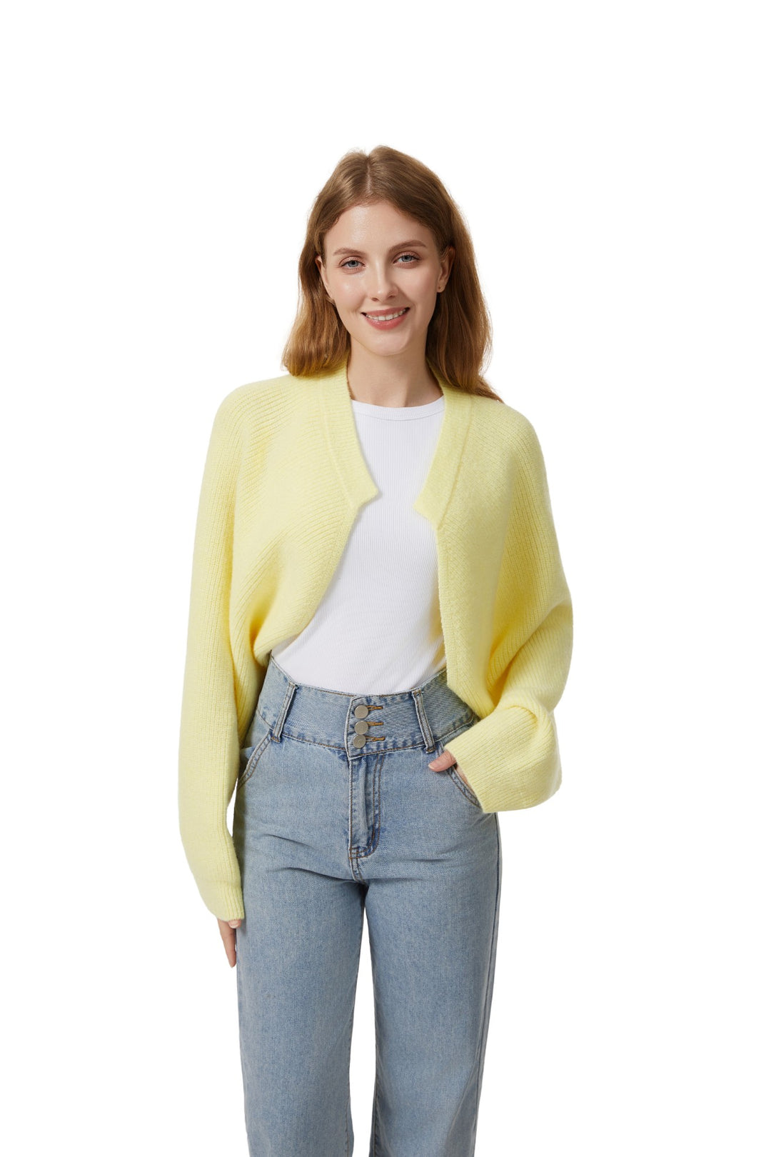 Roffe Women's Cropped Cardigan