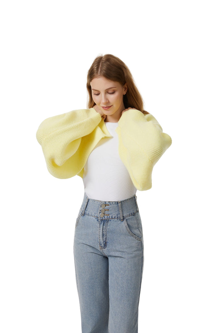 Roffe Women's Cropped Cardigan