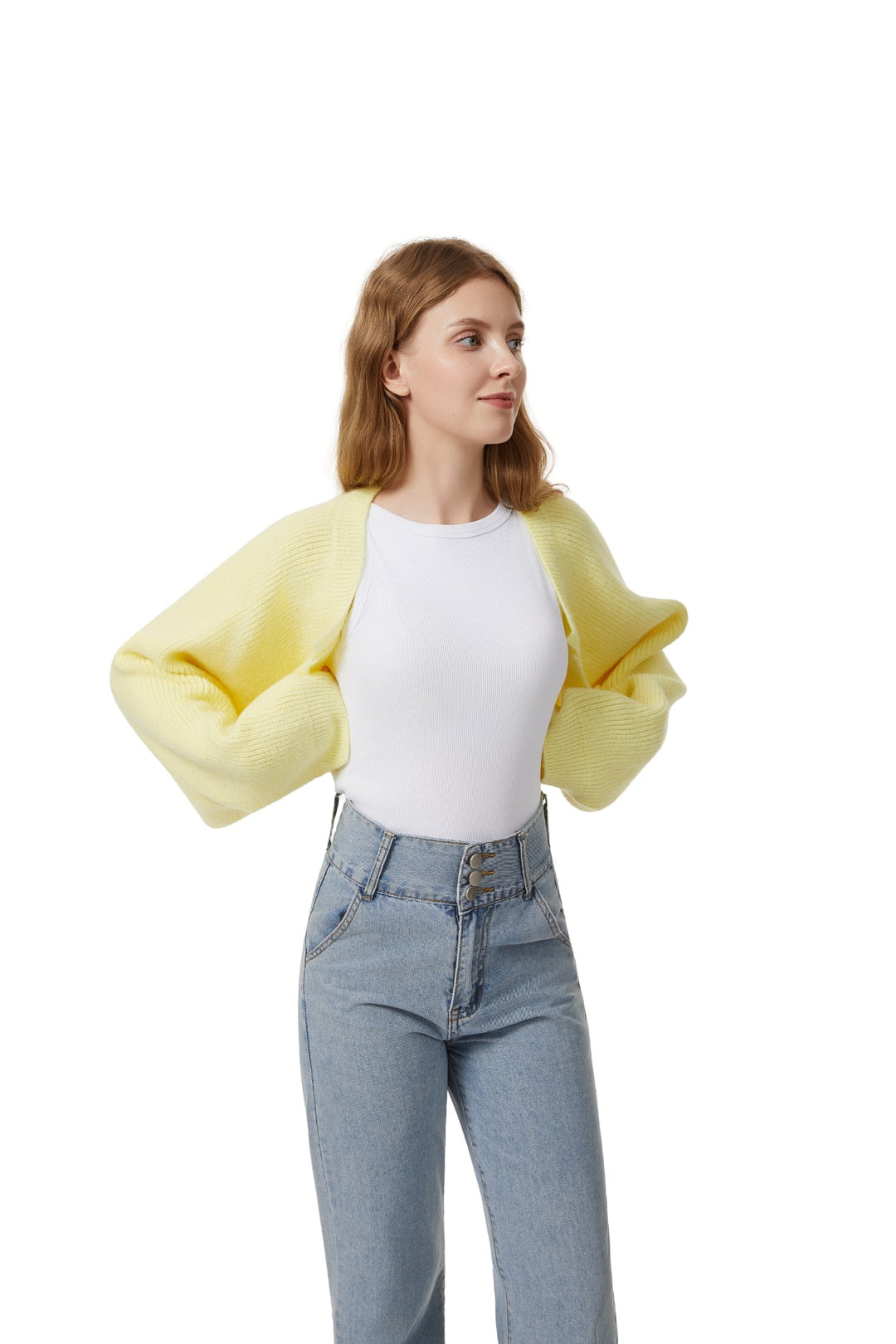 Roffe Women's Cropped Cardigan